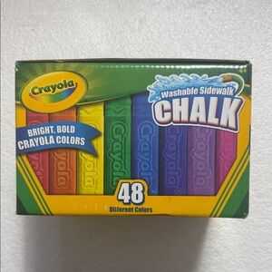 Crayola Vibrant Sidewalk Chalk Set